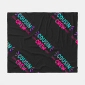 Crew niedlicher Cousin Fleecedecke (Vorderseite (Horizontal))