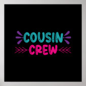 Crew niedlicher Cousin Poster (Vorne)