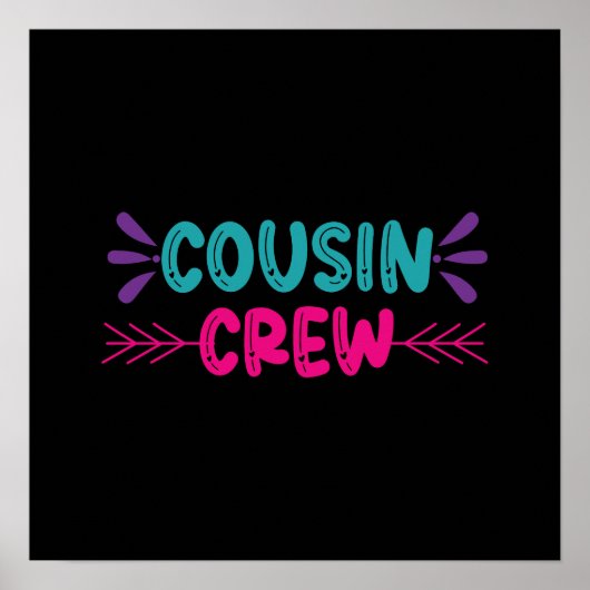 Crew niedlicher Cousin Poster (Vorne)