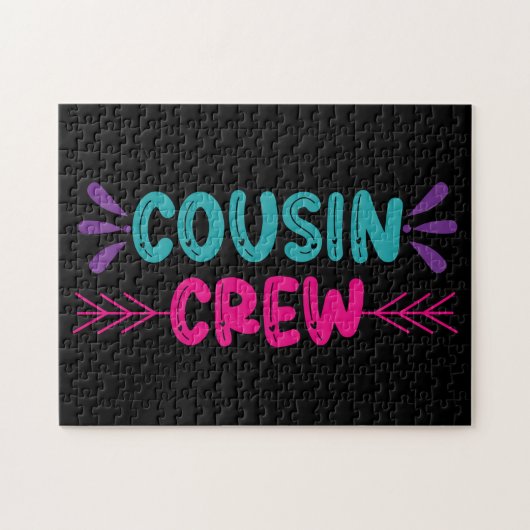 Crew niedlicher Cousin Puzzle (Horizontal)