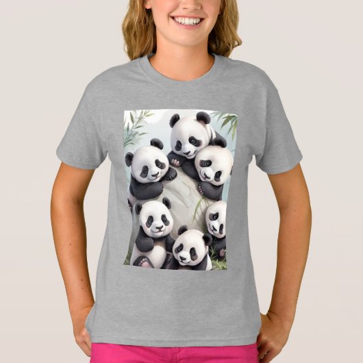 Crew Panda T-Shirt (Vorderseite)