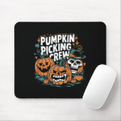 Crew pflücken Funny Pumpkin Patch Halloween Kostüm Mousepad (Mit Mouse)