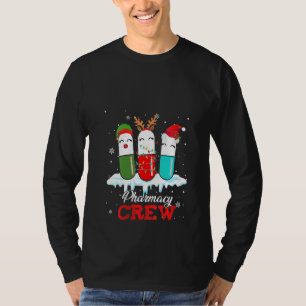 Crew Pillen Rentier Santa Claus Li T-Shirt