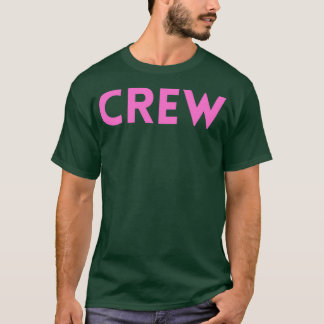 Crew Pink Junggeselinnen-Abschied Group Celebrati T-Shirt