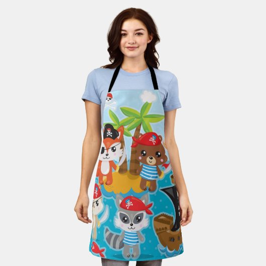 Crew Pirate Party Schürze (Getragen)