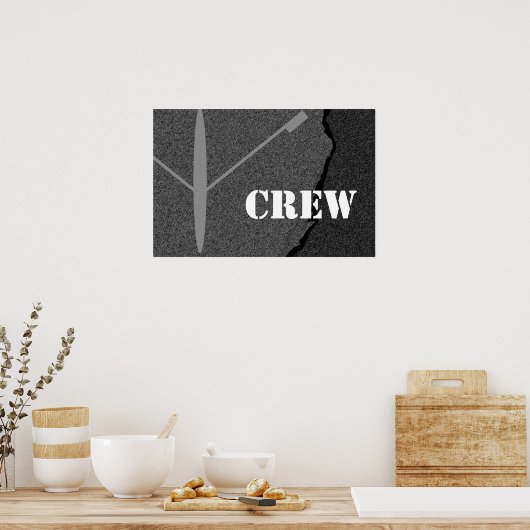 Crew Poster (Küche)