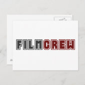 Crew Postkarte (Vorne/Hinten)
