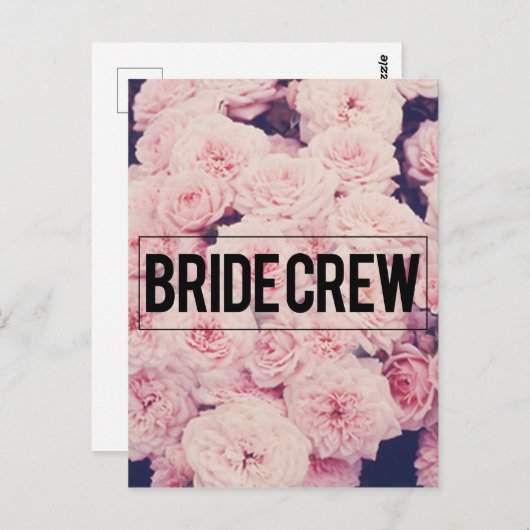 Crew Postkarte (Vorne/Hinten)