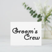 Crew Postkarte (Stehend Vorderseite)