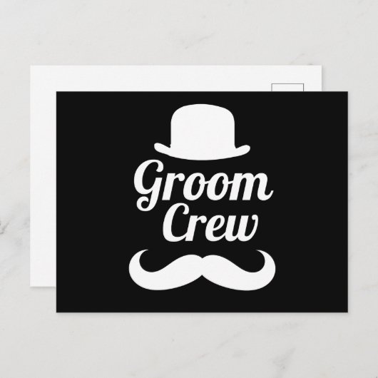 Crew Postkarte (Vorne/Hinten)