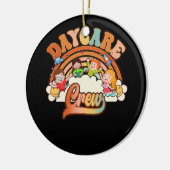 Crew-Provider-Lehrer Kinderbetreuer Gr Keramik Ornament (Links)