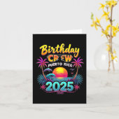 Crew Puerto Rico 2025 Puerto Rico Tropica Karte (Gelbe Blume)