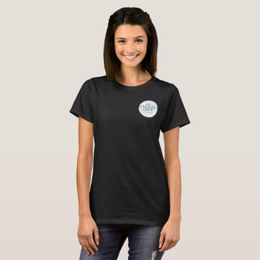 Crew Reinigung der Mitarbeiter Reinigungsdienst Ei T-Shirt (Vorne ganz)