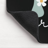 Crew Retro Groovy Vintage Frauen glücklich ersten Mousepad (Ecke)