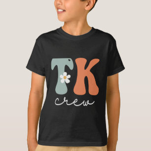 Crew Retro Groovy Vintage Frauen glücklich ersten T-Shirt