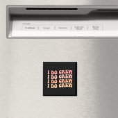 Crew Retro Wedding Bride Bachelorette P Magnet (In Situ (Geschirrspüler))