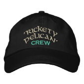 Crew "Rickety Pelican" Bestickte Kappe (Vorderseite)