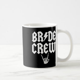 Crew Rock'n'Roll Gothic Halloween Bachelorette Par Kaffeetasse