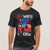 Crew Rot Blauer Krankenschwester Sonnenbrille 4. J T-Shirt (Vorderseite)