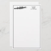 Crew Rowers Briefpapier (Vorne/Hinten)