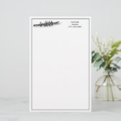 Crew Rowers Briefpapier (Stehend Vorderseite)