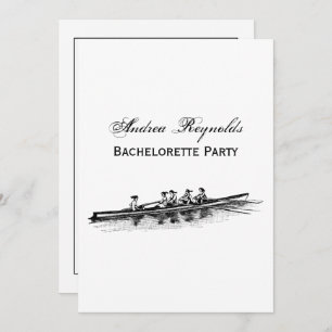 Crew Rowers Einladung