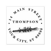 Crew Rowers Permastempel (Design)