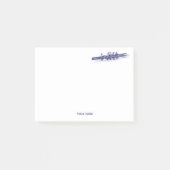 Crew Rowers Post-it Klebezettel (Vorderseite)