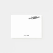 Crew Rowers Post-it Klebezettel (Vorderseite)