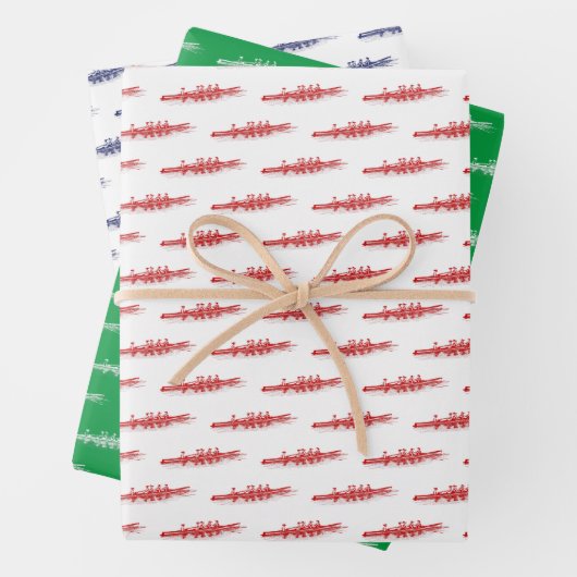 Crew Rowers Rowers Geschenkpapier Set (Beispiel)