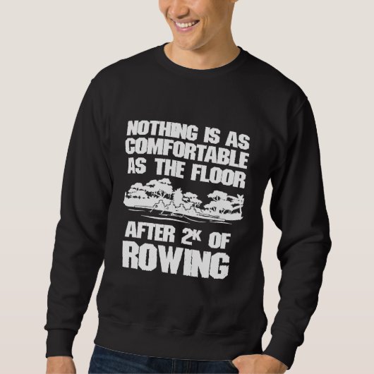 Crew-Ruderboot Geschenk I Rower Row Team 28 Sweatshirt (Vorderseite)