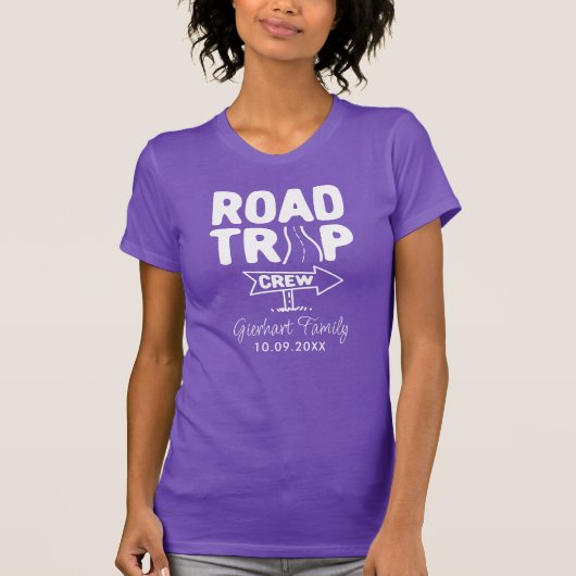 Crew RV Camper T-Shirt (Vorderseite)