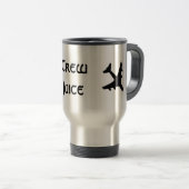 Crew-Saft Reisebecher (VorderseiteRechts)