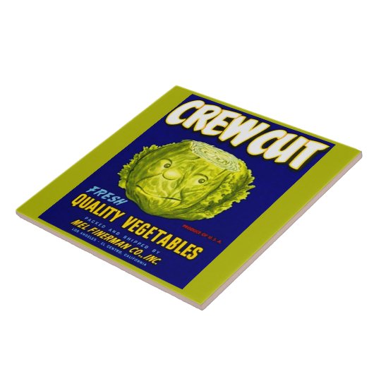 Crew-Schnitgemüsekistenaufkleber Fliese (Seite)