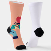 Crew Socken (Gewinkelt)