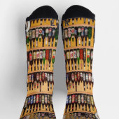 Crew Socken Beige Bier (Oben)