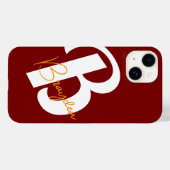 Crew Socken Case-Mate iPhone Hülle (Rückseite (Horizontal))