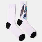 Crew Socken Drache schlüpft aus Kristall  (Rechts)