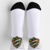 Crew Socken-Frohe Weihnachten Socken (Oben)