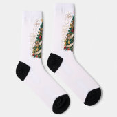 Crew Socken-Frohe Weihnachten Socken (Rechts)