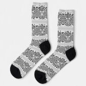 Crew Socken für Spitzenmuster (Linkes Detail)