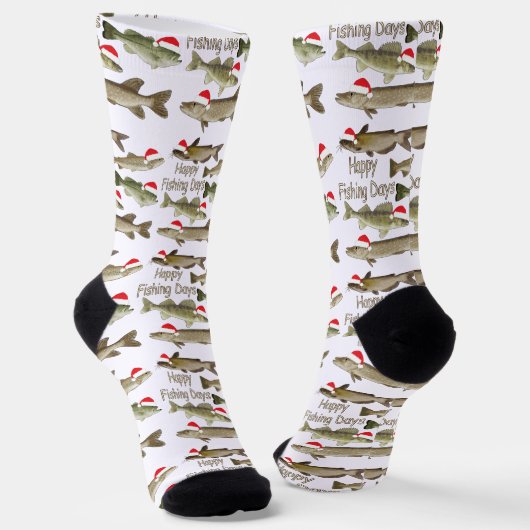 Crew Socken Happy Fishing Days (Gewinkelt)