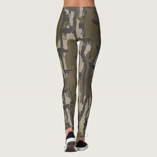 Crew Socken Leggings (Rückseite)