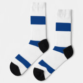 Crew-Socken mit finnischer Flagge Socken (Linkes Detail)
