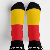 Crew-Socken mit Flagge Deutschlands Socken (Oben)