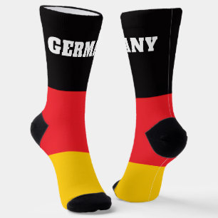 Crew-Socken mit Flagge Deutschlands Socken