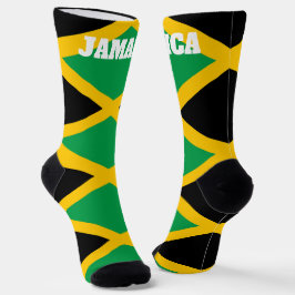 Crew Socken mit jamaikanischer Flagge