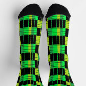 Crew-Socken mit Kariertem Design Socken (Oben)