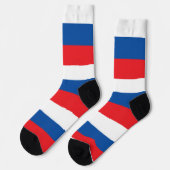 Crew-Socken mit slowakischer Flagge Socken (Linkes Detail)