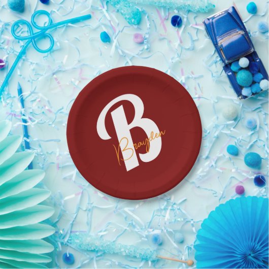 Crew Socken Pappteller (Party)